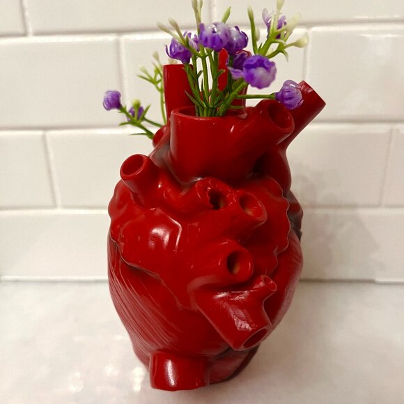3-D Printed Anatomical Heart Vase - Why Not? - Picture 3 of 4